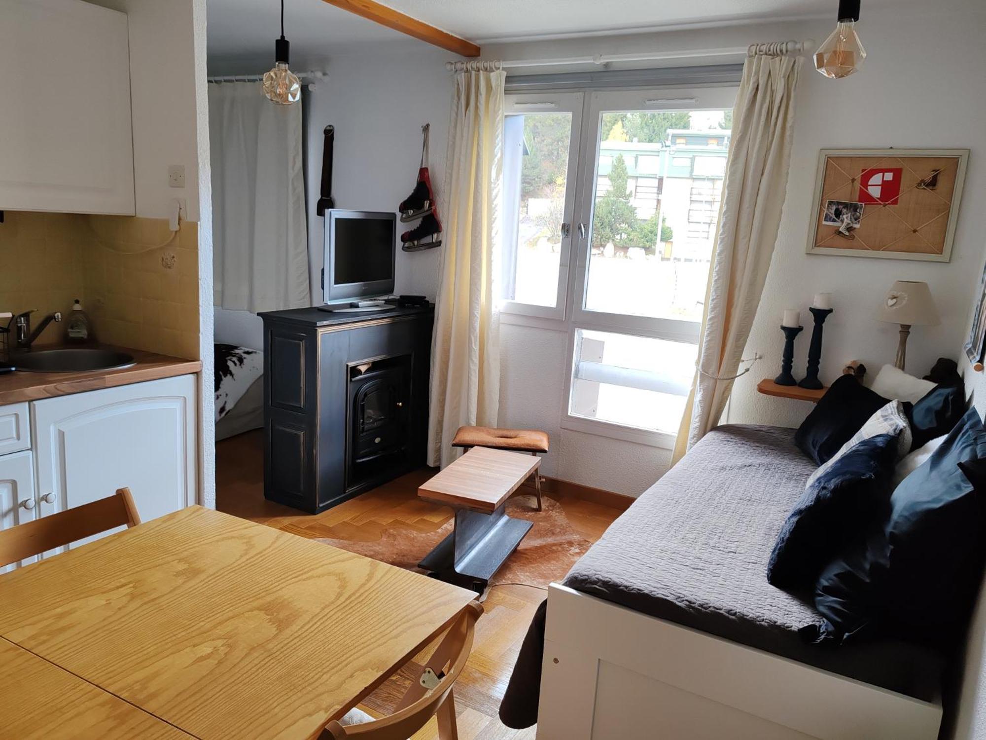 Apt Confortable Au Pied Des Pistes Et De La Foret Bolquere Pyrenees 2000 Екстериор снимка